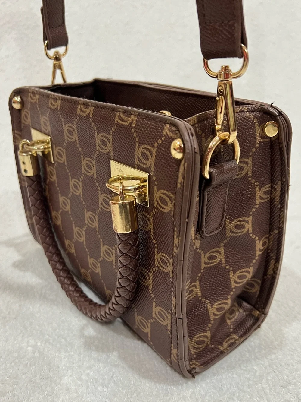 Vintage bebe Brown Briella Small Satchel